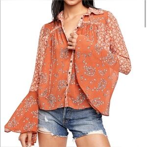 Free People Serena Blouse